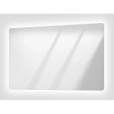 Emke Badspiegel mit Beleuchtung 40 x 60 cm LED-Spiegel mit Kippschalter Anti-Beschlag KaltweißWarmweiß Emke Badspiegel mit Beleuchtung 40 x 60 cm LED-Spiegel mit Kippschalter Anti-Beschlag KaltweißWarmweiß