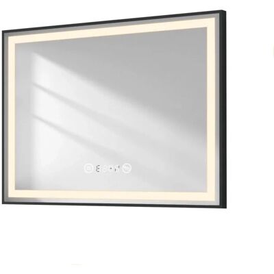 Emke - Spiegelschrank 80x60 - 6500K - Dimmbar - Bathroom mirror cabinet Emke - Spiegelschrank 80x60 - 6500K - Dimmbar - Bathroom mirror cabinet