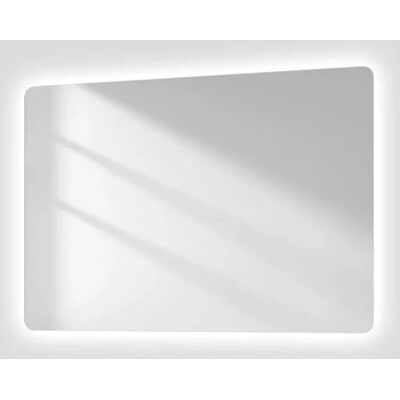 Emke Badspiegel mit Beleuchtung 45 x 60 cm LED-Spiegel mit Kippschalter Anti-Beschlag KaltweißWarmweiß Emke Badspiegel mit Beleuchtung 45 x 60 cm LED-Spiegel mit Kippschalter Anti-Beschlag KaltweißWarmweiß