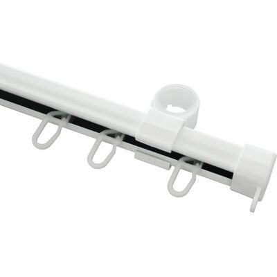 GARDINIA Gardinenstangen 110 cm 1-läufig Weiß - Gardinenstangen GARDINIA Gardinenstangen 110 cm 1-läufig Weiß - Gardinenstangen