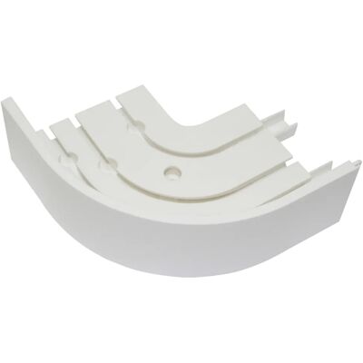Gardinia Rundbogen P2Ü Weiß 13,5 cm x 13,5 cm 2-er Pack Gardinia Rundbogen P2Ü Weiß 13,5 cm x 13,5 cm 2-er Pack