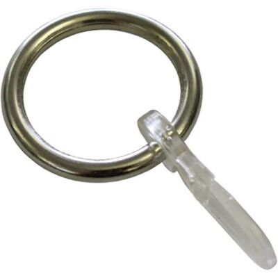 Gardinia Gardinenringe Kos für Ø 27 mm Edelstahl 6-er Pack Gardinia Gardinenringe Kos für Ø 27 mm Edelstahl 6-er Pack