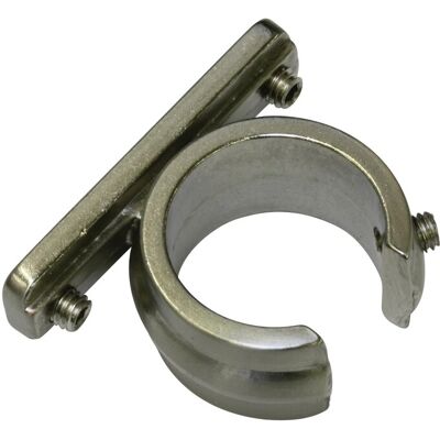 GARDINIA - Ring-Adapter - Edelstahlfarben - 2 cm - Gardinenstangenverbinder GARDINIA - Ring-Adapter - Edelstahlfarben - 2 cm - Gardinenstangenverbinder
