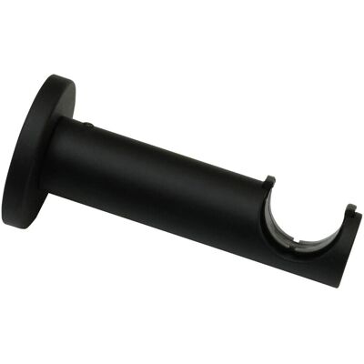 Gardinia Träger Denver offen für Ø 25 mm 9 cm Schwarz Matt Gardinia Träger Denver offen für Ø 25 mm 9 cm Schwarz Matt