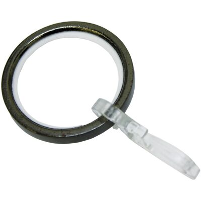Gardinia Gardinenringe Chicago für Ø 20 mm Titan 10-er Pack Gardinia Gardinenringe Chicago für Ø 20 mm Titan 10-er Pack