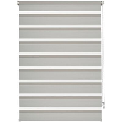 Gardinia Easyfix Doppelrollo mit Montageschiene 120 cm x 150 cm Grau Gardinia Easyfix Doppelrollo mit Montageschiene 120 cm x 150 cm Grau
