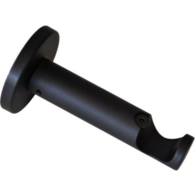 Gardinia Träger Chicago Offen für Gardinenstange Ø 20 mm Schwarz - Matt Gardinia Träger Chicago Offen für Gardinenstange Ø 20 mm Schwarz - Matt