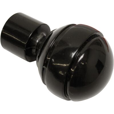 Gardinia Endstück Chicago Kugel für Ø 20 mm Schwarz 2-er Pack Gardinia Endstück Chicago Kugel für Ø 20 mm Schwarz 2-er Pack