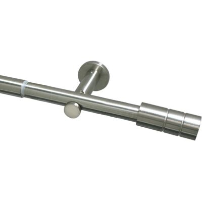 Gardinenstange GARDINIA Set Metall 22/25 mm - Verstellbar 190-360cm - 1-Lauf Gardinenstange GARDINIA Set Metall 22/25 mm - Verstellbar 190-360cm - 1-Lauf