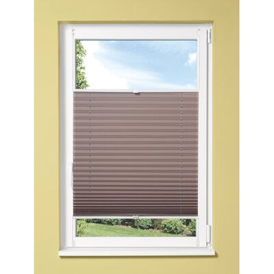 OBI verspanntes Thermo-Plissee Tona 120 cm x 130 cm Grau OBI verspanntes Thermo-Plissee Tona 120 cm x 130 cm Grau