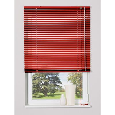 OBI Aluminium Jalousie Burgos 120 cm x 160 cm Rot OBI Aluminium Jalousie Burgos 120 cm x 160 cm Rot