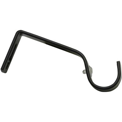 Gardinia Wandträger Denver für Ø 25 mm Schwarz Matt Gardinia Wandträger Denver für Ø 25 mm Schwarz Matt