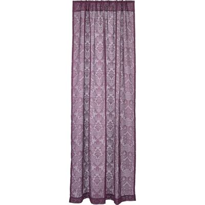 Vorhang Blush Bordeaux Lila 2,45 m x 1,4 m Vorhang Blush Bordeaux Lila 2,45 m x 1,4 m