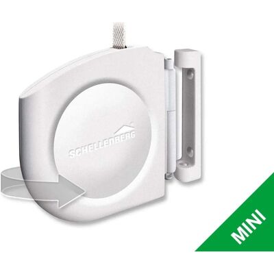 Schellenberg Design-Gurtwickler Mini mit Rollladengurt Weiß Schellenberg Design-Gurtwickler Mini mit Rollladengurt Weiß