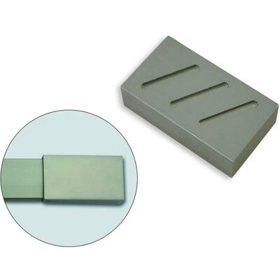 Gardinia Endstück Luxor Struktur Stahl-gebürstet 2-er Pack Gardinia Endstück Luxor Struktur Stahl-gebürstet 2-er Pack