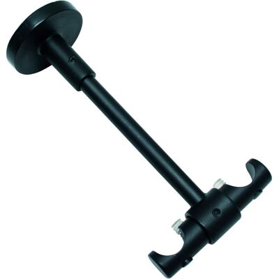 Gardinia Deckenträger Memphis offen Schwarz 13,5 cm Gardinia Deckenträger Memphis offen Schwarz 13,5 cm