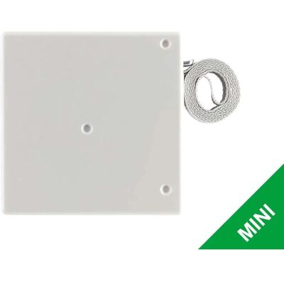 Schellenberg Aufschraubwickler Mini mit Gurtband Weiß Schellenberg Aufschraubwickler Mini mit Gurtband Weiß
