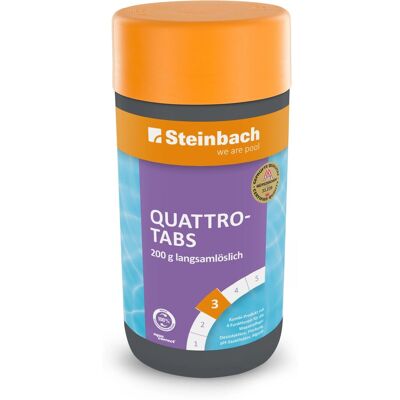 Steinbach 4-in-1 Multifunktionstabletten Quattrotabs 200 g organisch Inhalt 1 kg Steinbach 4-in-1 Multifunktionstabletten Quattrotabs 200 g organisch Inhalt 1 kg