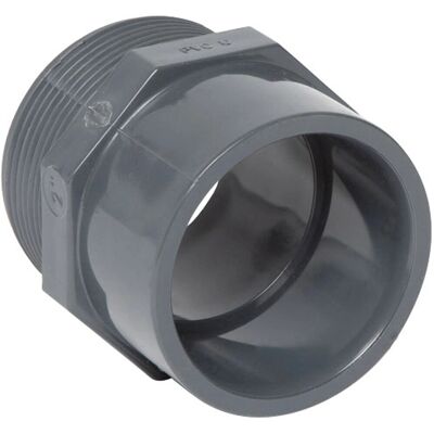 Steinbach - 0691452097 - PVC Übergangsmuffennippel - 50 mm - schwarz Steinbach - 0691452097 - PVC Übergangsmuffennippel - 50 mm - schwarz
