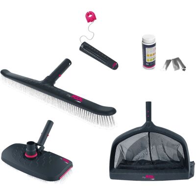 myPOOL Starter Pool-Set Blau-Pink 5-teilig myPOOL Starter Pool-Set Blau-Pink 5-teilig