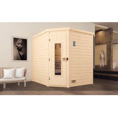 WEKA Turku Sauna - 7,5 kW Bio-Ofen mit digitaler Steuerung - Sauna Typ WEKA Turku Sauna - 7,5 kW Bio-Ofen mit digitaler Steuerung - Sauna Typ