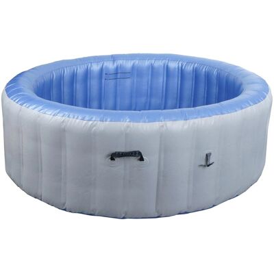 MCW Whirlpool N97 Ersatz-Pool 5 Personen Aufblasbar Rund Ø198cm Grau-Blau MCW Whirlpool N97 Ersatz-Pool 5 Personen Aufblasbar Rund Ø198cm Grau-Blau