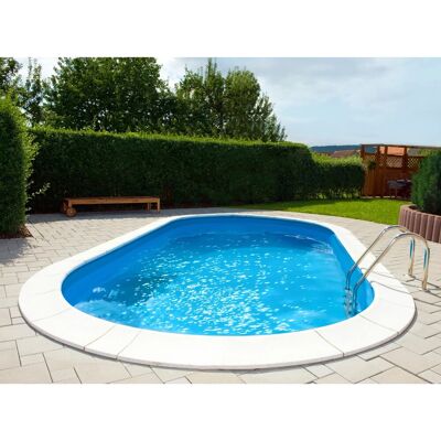 BWT Ovalpool-Set Premium 4,5 m x 2,5 m x 1,2 m Blau BWT Ovalpool-Set Premium 4,5 m x 2,5 m x 1,2 m Blau