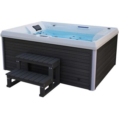 Home Deluxe Stream Plus Jacuzzi - 3 Personen, LED, Heizung Home Deluxe Stream Plus Jacuzzi - 3 Personen, LED, Heizung