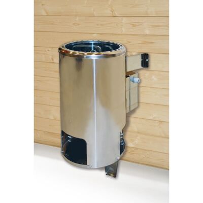 WEKA Saunaofen - 3,6 kW, Silber - Saunaöfen WEKA Saunaofen - 3,6 kW, Silber - Saunaöfen