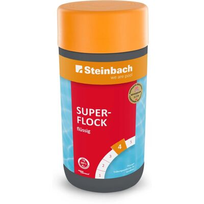 Steinbach Poolpflege Superflock flüssig 1 l Steinbach Poolpflege Superflock flüssig 1 l