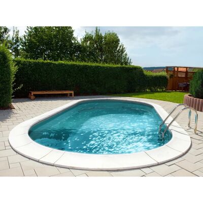 BWT Ovalpool-Set Premium 6 m x 3,2 m x 1,2 m Grau BWT Ovalpool-Set Premium 6 m x 3,2 m x 1,2 m Grau