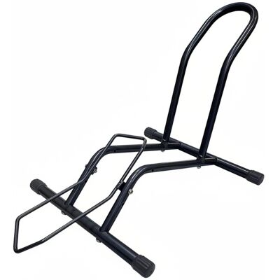 Relaxdays Fahrradständer Stahl Schwarz Freistehend Rutschfest für 16 bis 29 Zoll 38 cm x 41 cm x 59 cm Relaxdays Fahrradständer Stahl Schwarz Freistehend Rutschfest für 16 bis 29 Zoll 38 cm x 41 cm x 59 cm