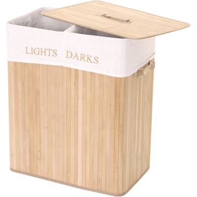 MCW Wäschekorb C21 63x55x34cm 100l Naturfarben MCW Wäschekorb C21 63x55x34cm 100l Naturfarben