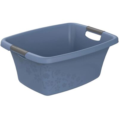 Rotho Wäschewanne Flowers 25 l Horizontblau Rotho Wäschewanne Flowers 25 l Horizontblau