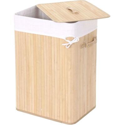 MCW Wäschekorb C21 61x43x32cm 70l Naturfarben MCW Wäschekorb C21 61x43x32cm 70l Naturfarben