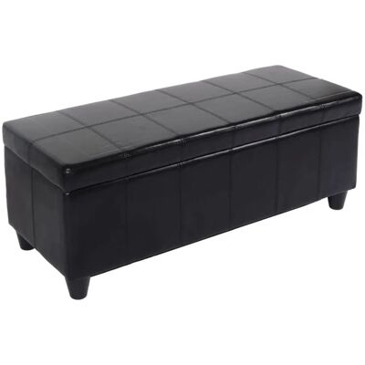 MCW Kriens-L (112 cm) - Sitzbank - Elegante Aufbewahrungsbank MCW Kriens-L (112 cm) - Sitzbank - Elegante Aufbewahrungsbank