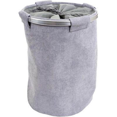 MCW Wäschesammler C34 55x39cm 65l mit Netz Cord Cord Grau MCW Wäschesammler C34 55x39cm 65l mit Netz Cord Cord Grau