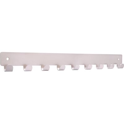 Siro Hakenleiste 1603 Metall Nickel Matt Länge 366 mm 9 Haken Siro Hakenleiste 1603 Metall Nickel Matt Länge 366 mm 9 Haken