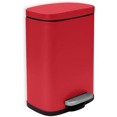 Spirella Abfalleimer Akira 5 l Rot Matt Spirella Abfalleimer Akira 5 l Rot Matt