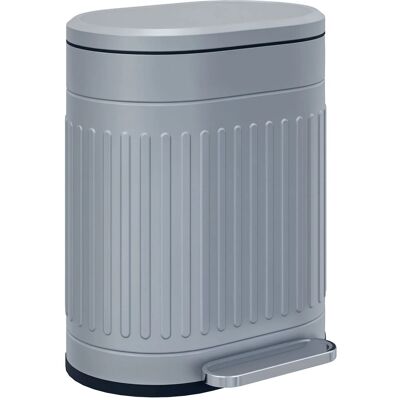 HOMCOM Mülleimer 36,5L x 31,2B x 45H cm Grau HOMCOM Mülleimer 36,5L x 31,2B x 45H cm Grau