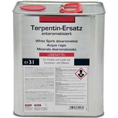 Terpentinersatz entaromatisiert 3 l Terpentinersatz entaromatisiert 3 l
