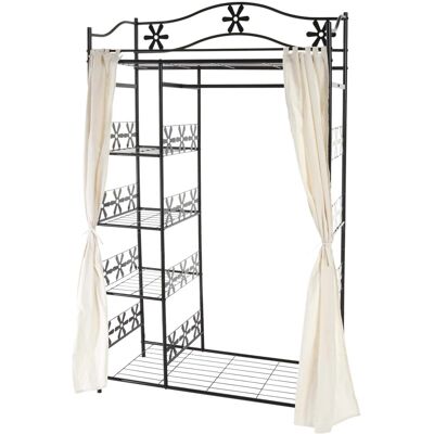 MCW Metall-Garderobe Genf 172x100x43cm mit Vorhang MCW Metall-Garderobe Genf 172x100x43cm mit Vorhang