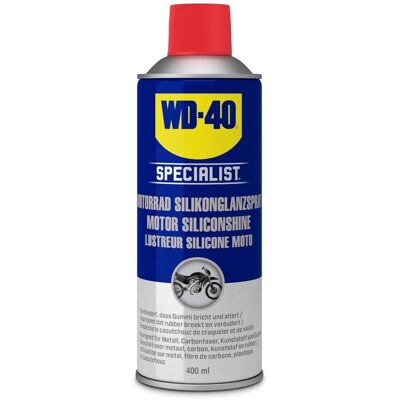 WD-40 Specialist Motorrad Silikonglanzspray 400 ml WD-40 Specialist Motorrad Silikonglanzspray 400 ml