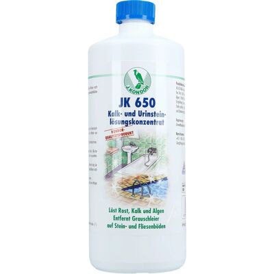 Kondor JK 650 Kalk- und Urinsteinlösungskonzentrat 1.000 ml Kondor JK 650 Kalk- und Urinsteinlösungskonzentrat 1.000 ml