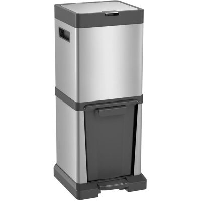HOMCOM-Mülleimer-32,5L x 31,5B x 78H cm HOMCOM-Mülleimer-32,5L x 31,5B x 78H cm