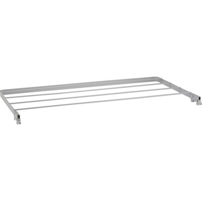 Metall-Kleiderständer 80 cm x 40 cm Silber Metall-Kleiderständer 80 cm x 40 cm Silber