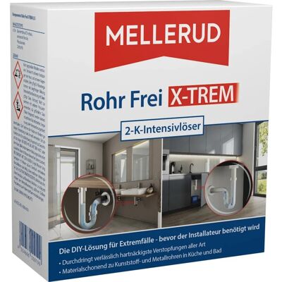 Mellerud 2-K-Intensivlöser Rohr-Frei X-TREM 2 x 500 ml Mellerud 2-K-Intensivlöser Rohr-Frei X-TREM 2 x 500 ml