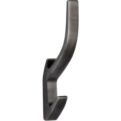 Siro Huthaken 2432 Metall Eisenfarben Antik Lochabstand 32 mm Siro Huthaken 2432 Metall Eisenfarben Antik Lochabstand 32 mm