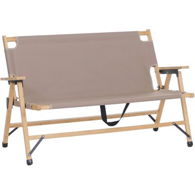 MCW Bambus Campingbank Q40 Klappbar Tragegriff Stoff/Textil 117cm Creme MCW Bambus Campingbank Q40 Klappbar Tragegriff Stoff/Textil 117cm Creme