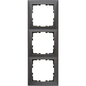 Berker Abdeckrahmen S.1 Anthrazit 3-fach Berker Abdeckrahmen S.1 Anthrazit 3-fach